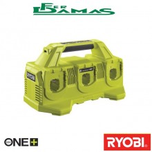 CARICA BATTERIE A 6 PORTE SEQUENZIALI RYOBI 18V ONE+ ART.RC18640